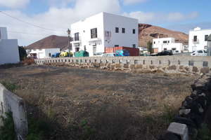 Urban plot for sale in Tinajo, Lanzarote. 